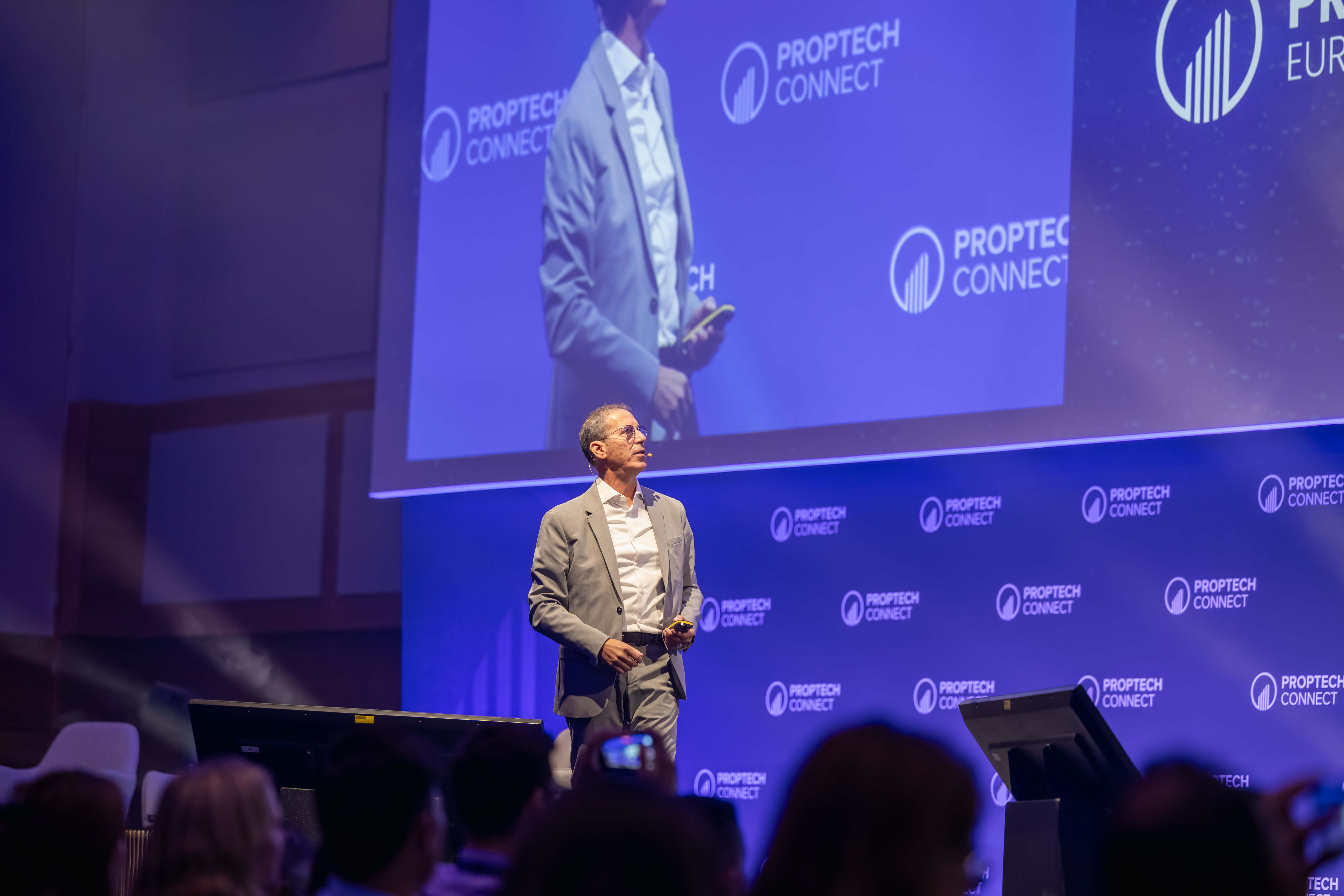 Daniel Wishnia speaking at PropTech Connect Europe
